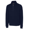 Cutter & Buck Men's Liberty Navy Tall Bayview Half-Zip