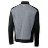 Cutter & Buck Men's Black Tall DryTec Replay Half-Zip