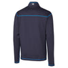Cutter & Buck Men's Liberty Navy Tall DryTec Evergreen Reversible Half-Zip