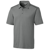 Cutter & Buck Men's Elemental Grey Tall DryTec Fusion Polo