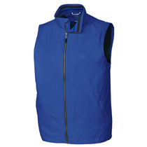 Cutter & Buck Men's Tour Blue Tall DryTec Nine Iron Vest
