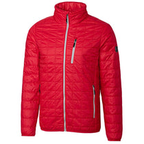 Cutter & Buck Men's Red Tall Rainier Jacket