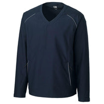 Cutter & Buck Men's Navy Blue Tall WeatherTec Beacon V-Neck