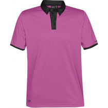 Stormtech Men's Lilac/Black Rhodes Button Collar Polo