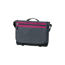 Port Authority Smoke Grey/Pop Raspberry Port Authority Nailhead Messenger