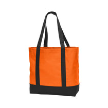 Port Authority Neon Orange/ Black Day Tote