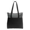 Port Authority Zip-Top Smoke Grey/Black Convention Tote