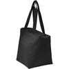Port Authority Black/Black Carry All Zip Tote