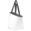 Port Authority White/Magnet Carry All Zip Tote