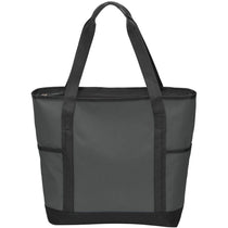 Port Authority Dark Charcoal/Black On-The-Go Tote