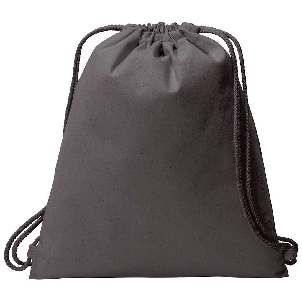Port Authority Sterling Grey Cotton Cinch Pack