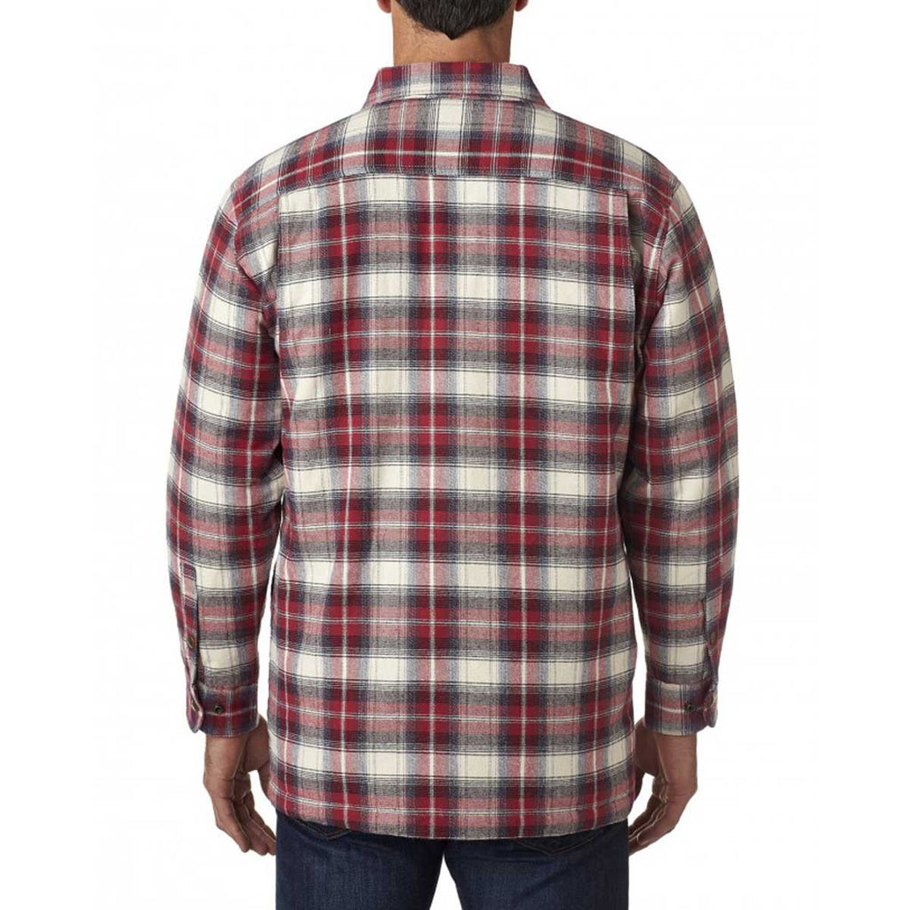 Backpacker Men's Independent Flannel Shirt Jacket with Quilted Lining