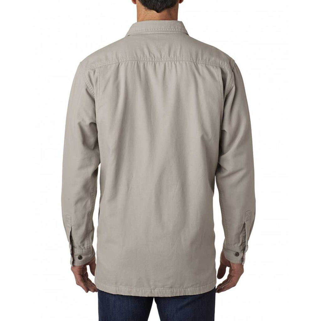 Backpacker Men's Stone Canvas Shirt Jacket