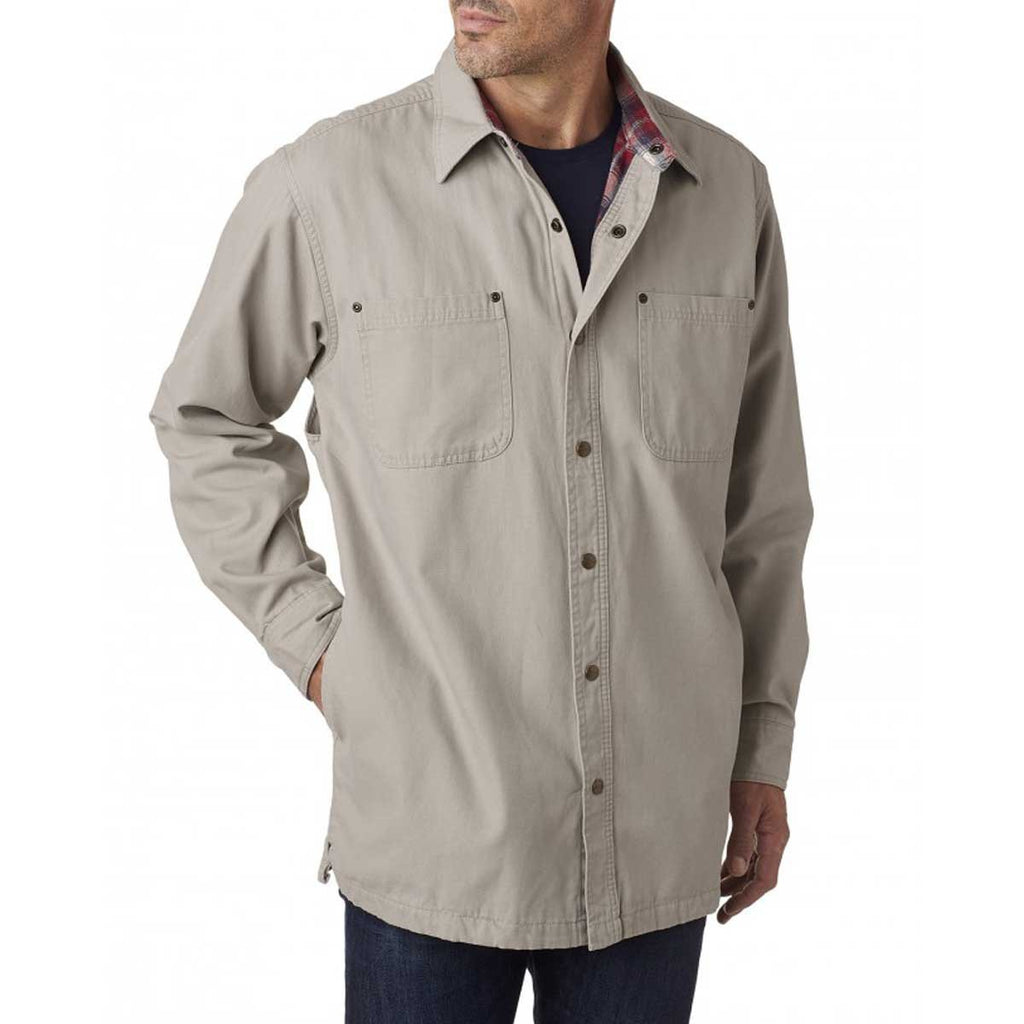 Backpacker Men's Stone Canvas Shirt Jacket