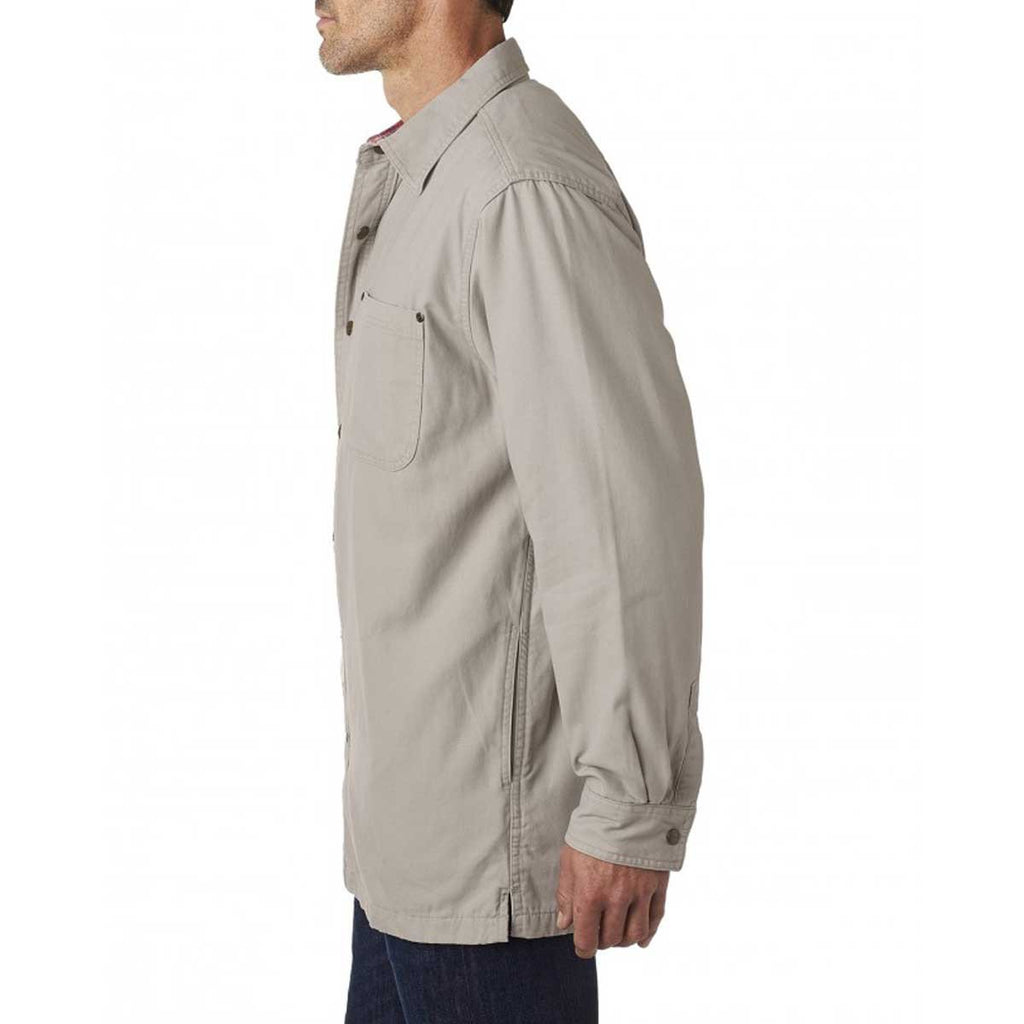 Backpacker Men's Stone Canvas Shirt Jacket