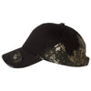 Outdoor Cap Black/Mossy Oak Breakup Frayed Camouflage Cap