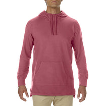 Comfort Colors Men's Crimson French Terry Scuba Hood