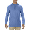 Comfort Colors Men's Flo Blue French Terry Scuba Hood