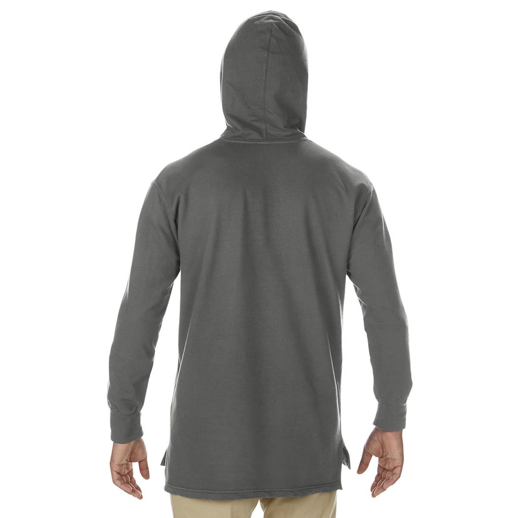 Comfort Colors Men's Pepper French Terry Scuba Hood