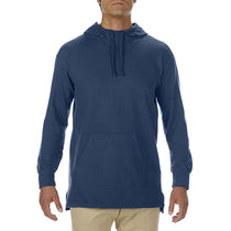 Comfort Colors Men's True Navy French Terry Scuba Hood