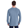 Comfort Colors Men's Blue Jean French Terry Crew With Pocket