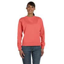 Comfort Colors Women's Bright Salmon 9.5 oz. Crewneck Sweatshirt