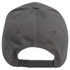 AHEAD Graphite/Black Cotton Twill Flat Brim Cap