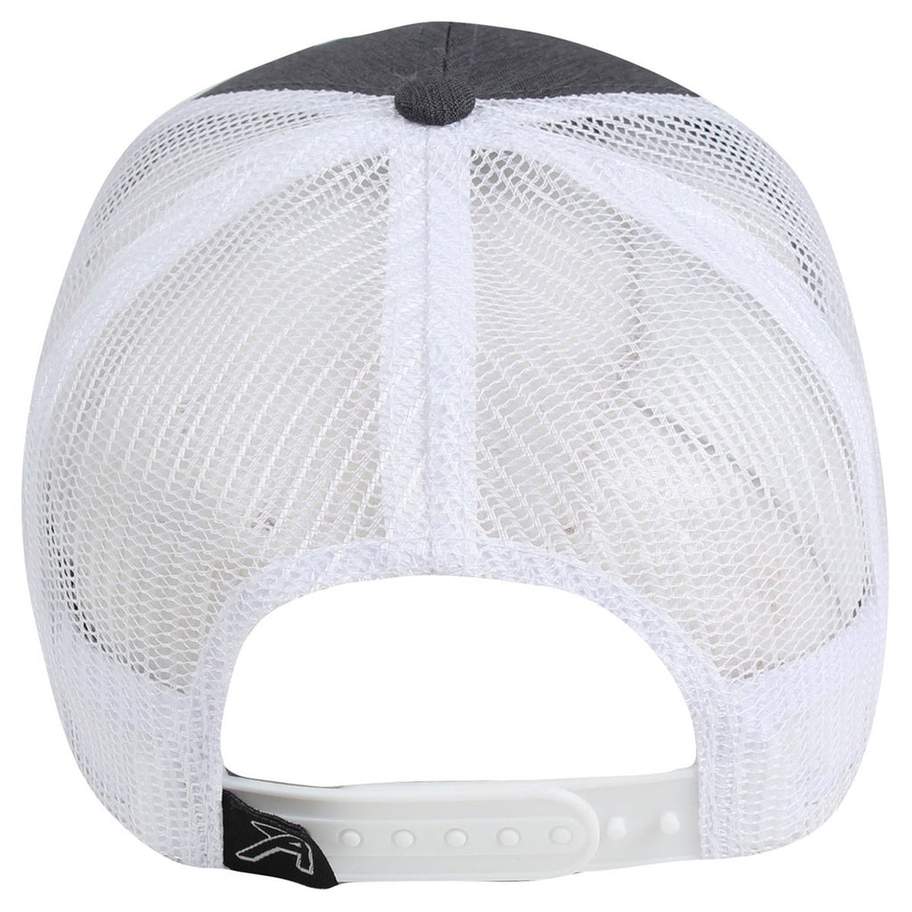 AHEAD Charcoal Linen/White Cotton Linene Snap Back Cap