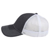 AHEAD Charcoal Linen/White Cotton Linene Snap Back Cap