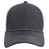 AHEAD Charcoal Linen/White Cotton Linene Snap Back Cap