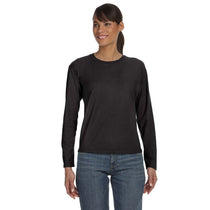 Comfort Colors Women's Black 5.4 Oz. Long-Sleeve T-Shirt