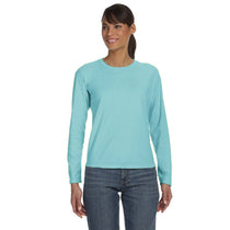 Comfort Colors Women's Chalky Mint 5.4 Oz. Long-Sleeve T-Shirt