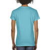 Comfort Colors Women's Lagoon Blue Midweight RS V-Neck T-Shirt