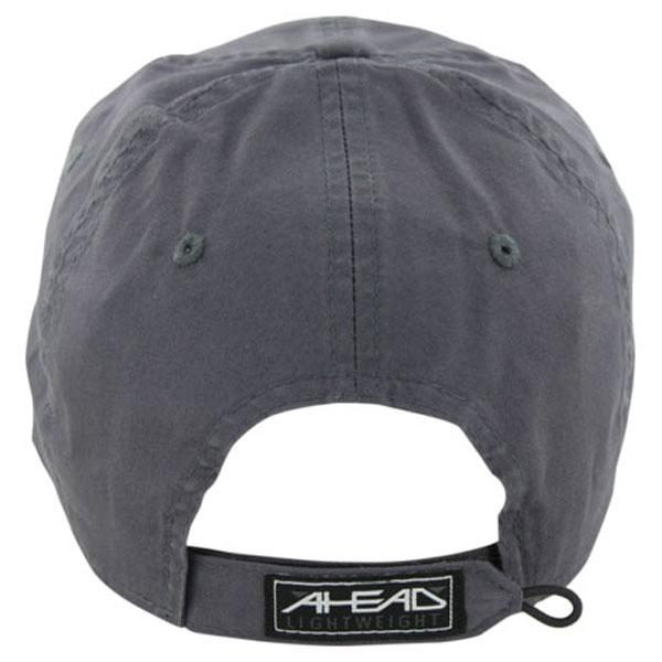 AHEAD Graphite Lightweight Cotton Solid Cap