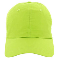 AHEAD Lime Lightweight Cotton Solid Cap