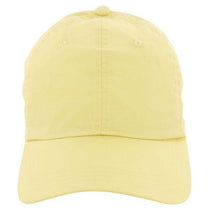 AHEAD Soft Yellow Lightweight Cotton Solid Cap