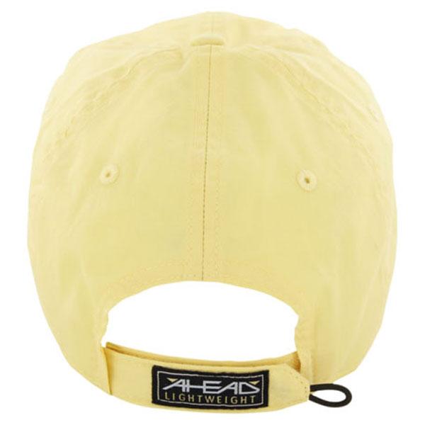 AHEAD Soft Yellow Lightweight Cotton Solid Cap