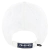 AHEAD White Lightweight Cotton Solid Cap