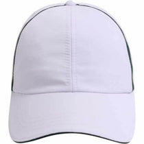 AHEAD Textured White/Hunter Green Poly Active Sport Cap