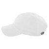AHEAD White Chino Solid Velcro Cap