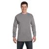 Comfort Colors Men's Grey 6.1 Oz. Long-Sleeve T-Shirt
