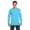 Comfort Colors Men's Lagoon Blue 6.1 Oz. Long-Sleeve T-Shirt