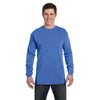 Comfort Colors Men's Neon Blue 6.1 Oz. Long-Sleeve T-Shirt