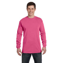 Comfort Colors Men's Raspberry 6.1 Oz. Long-Sleeve T-Shirt