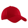 Port Authority Red Easy Care Cap