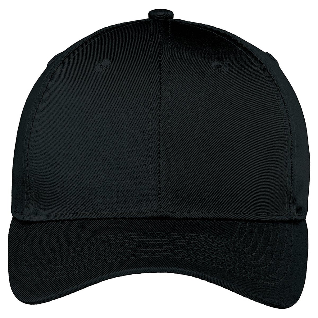 Port Authority Black Easy Care Cap