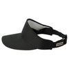 AHEAD Black Traditional Golf Visor