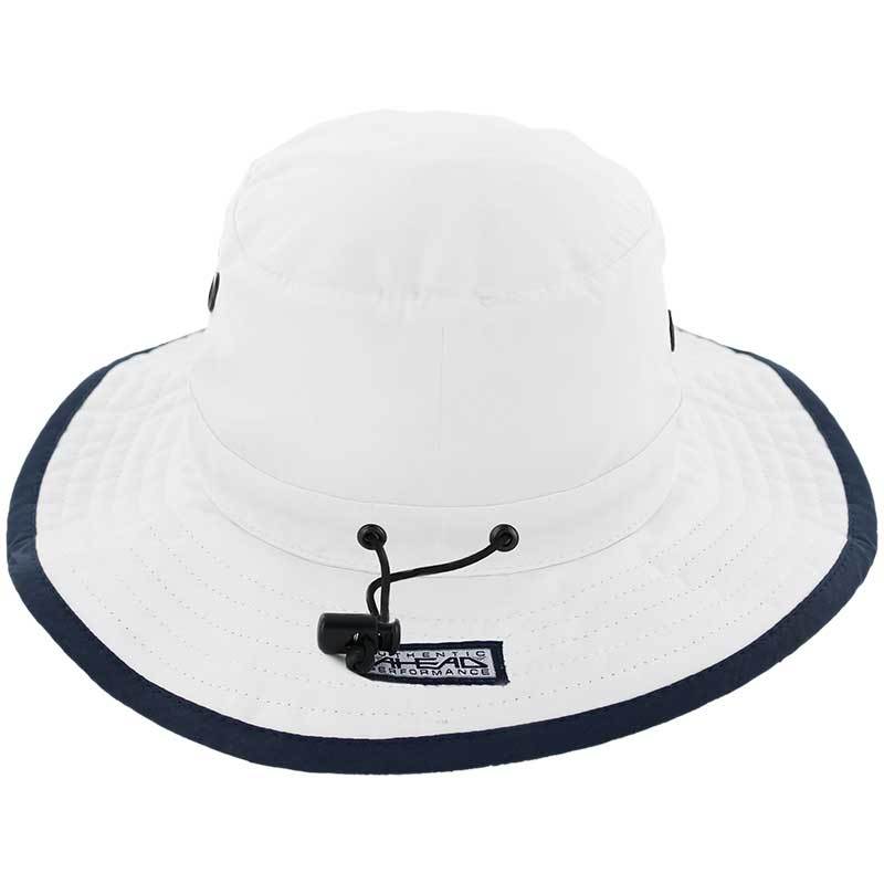 Ahead White/Navy The Palmer Bucket Hat