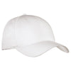 Port Authority White Fine Twill Cap