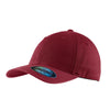 Port Authority Caldera Red Flexfit Garment Washed Cap